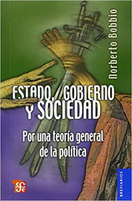 Norberto Bobbio Estado, gobierno y sociedad
