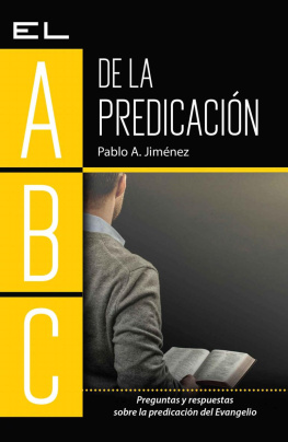 Pablo Jimenez - El ABC de la predicación