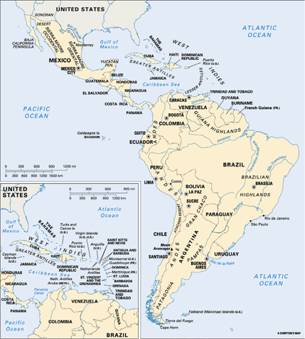 América Latina se extiende desde México en el norte hasta la punta de América - photo 5
