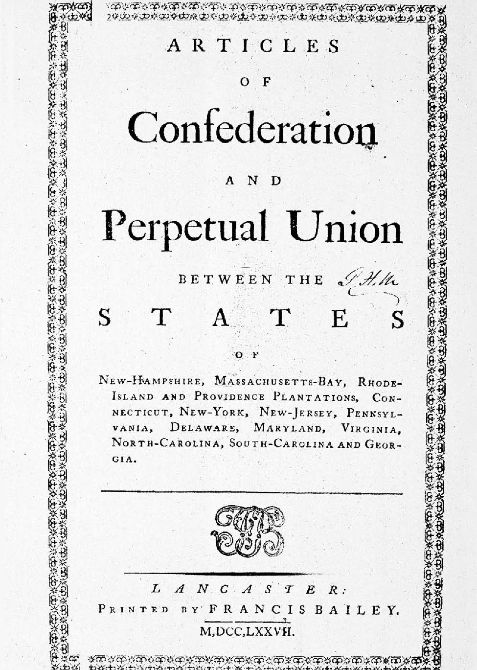 SI QUIERES SABER MÁS La primera Constitución de Estados Unidos se llamó los - photo 3