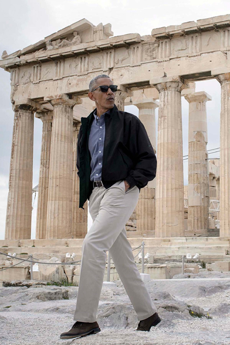 En 2016 Barack Obama visitó Grecia el lugar donde nació la democracia y el - photo 3