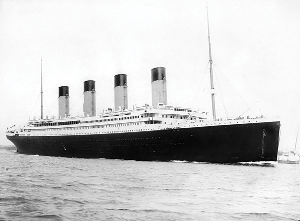 Magnífica vista del Titanic de la clase Olympic perteneciente a la White - photo 3