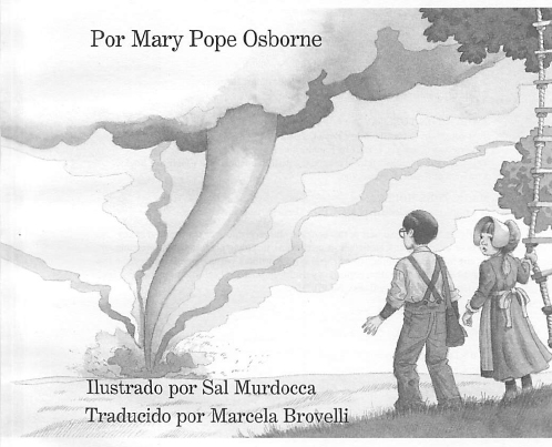 Para Peter Boyce que le encanta leer sobre tornados TORNADO EN MARTES Spanish - photo 4