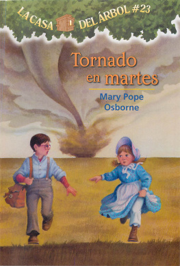 Mary Pope Osborne Tornado En Martes