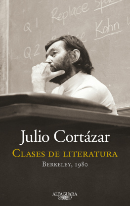 Álvarez Garriga Carles - Clases de literatura: Berkeley, 1980