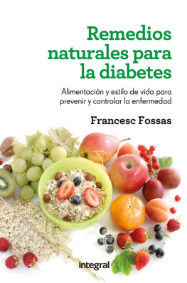 Francesc J. Fossas - Remedios naturales para la diabetes