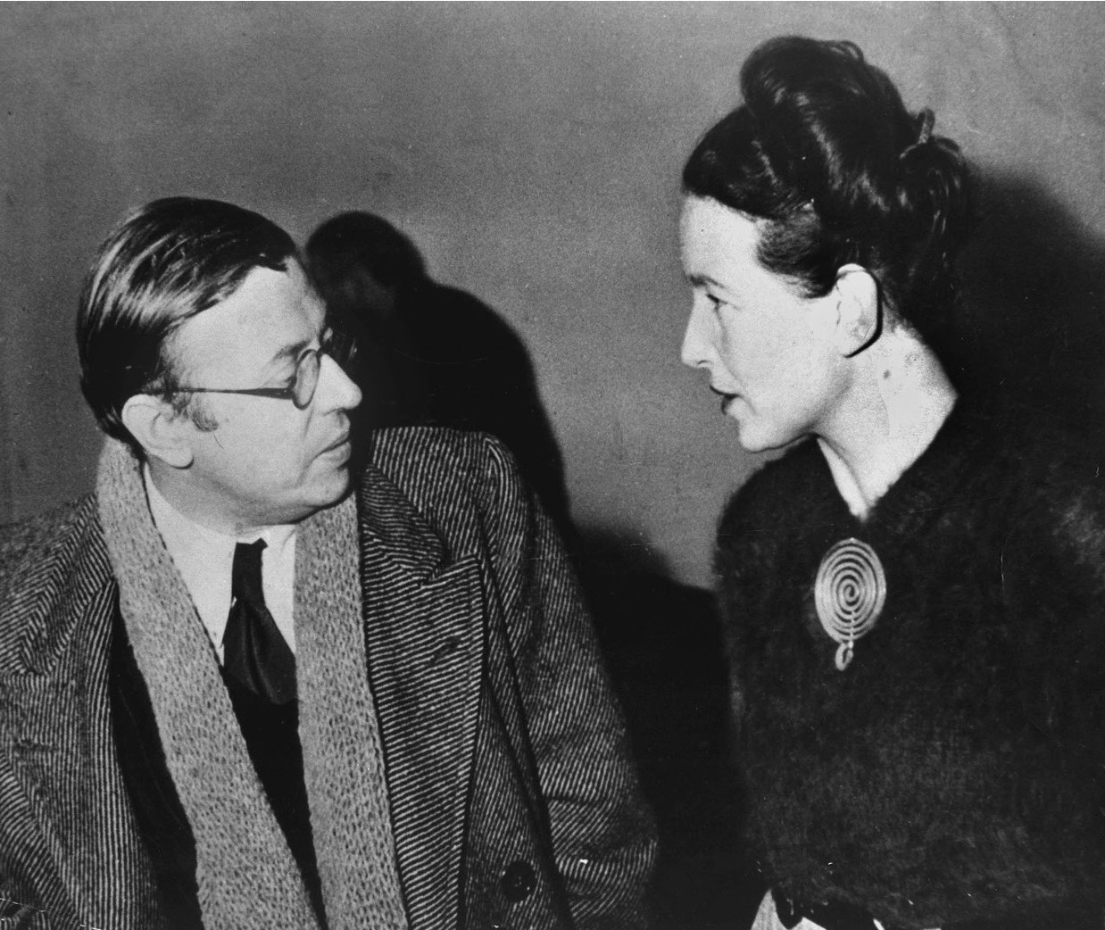 Jean-Paul Sartre and Simone de Beauvoir c1945 Bridgeman ImagesAge - photo 2