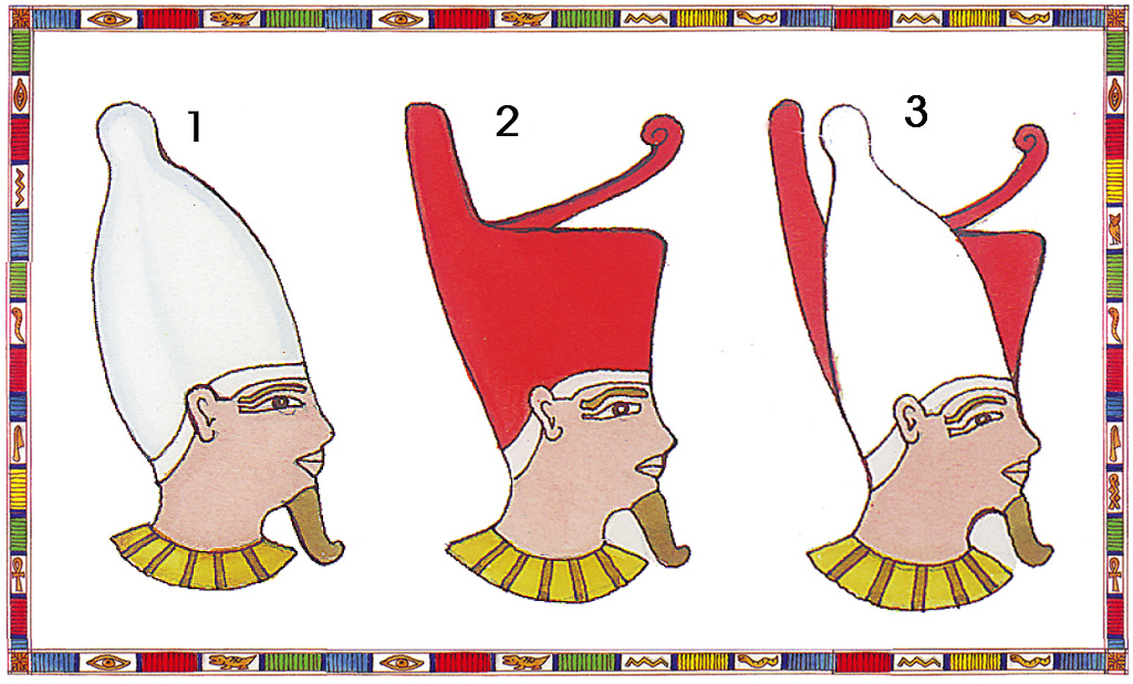 Corona del Alto Egipto Corona del Bajo Egipto Corona unificada La PALETA - photo 7