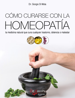 Dr. Giorgio Di Mola Cómo curarse con la homeopatía