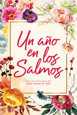 B Un año en los Salmos: 365 devocionales para animar tu vida