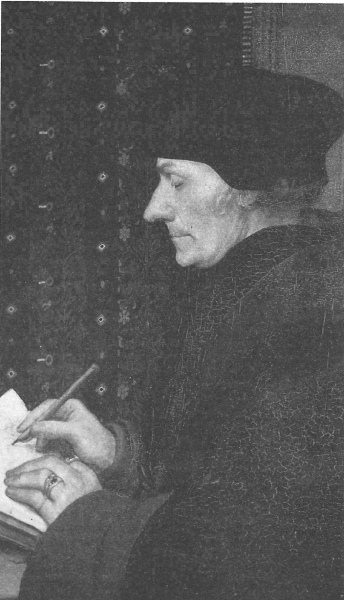 Erasmo de Rotterdam Hans Holbein el Joven El cambista y su mujer - photo 5