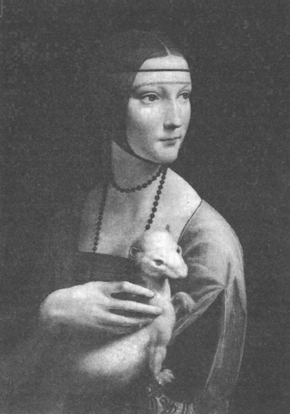 La dama del armiño Leonardo da Vinci Cristobal Colon Emile Lasalle - photo 8
