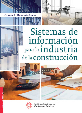 Carlos René Mathelín Leyva - Sistemas de información para la industria de la construcción