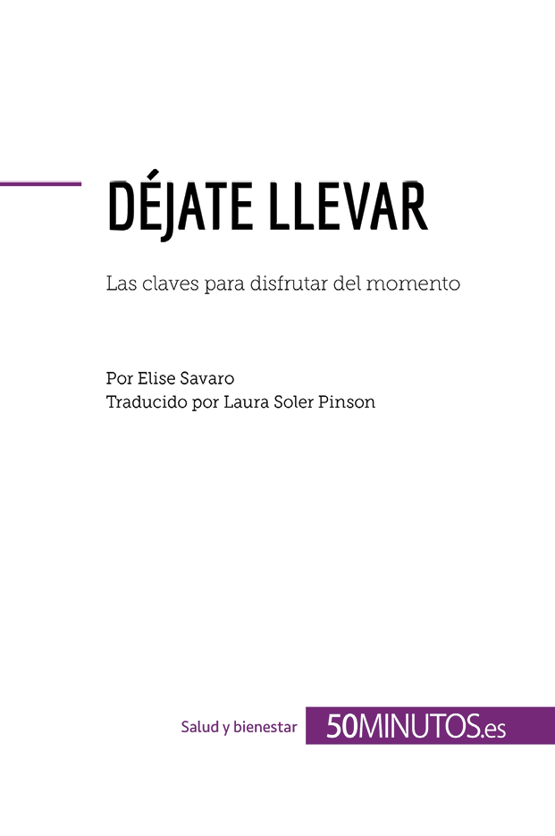 CÓMO DEJARSE LLEVAR Problemática Si bien la noción de dejarse llevar dejar - photo 2