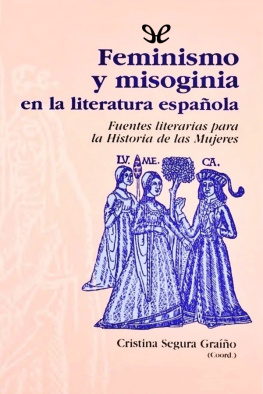 AA. VV. Feminismo y misoginia en la literatura española