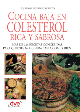 Equipo de expertos Cocinova Cocina Baja En Colesterol Rica y Sabrosa
