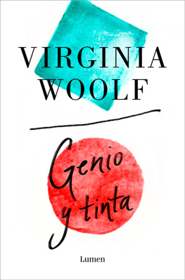 Virginia Woolf Genio y tinta