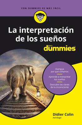 Didier Colin - La interpretación de los sueños para Dummies