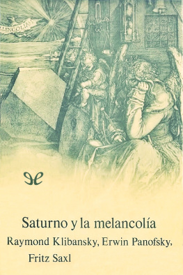 AA. VV. Saturno y la melancolía