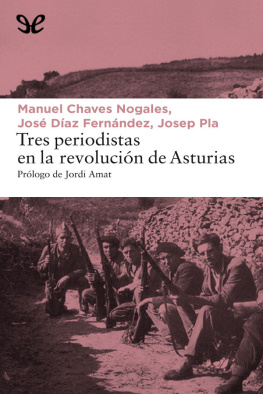AA. VV. - Tres periodistas en la revolución de Asturias