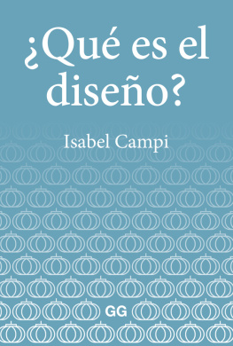Isabel Campi ¿Qué es el diseño?