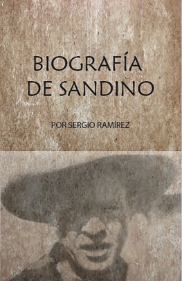 Sergio Ramirez Biografía de Sandino