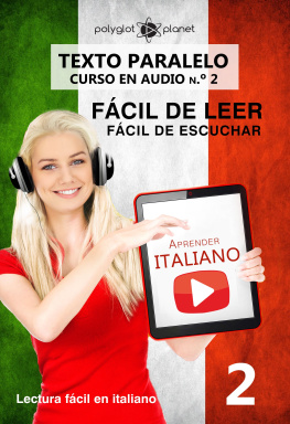 Polyglot Planet - Aprender italiano--Texto paralelo | Fácil de leer | Fácil de escuchar--CURSO EN AUDIO n.º 2