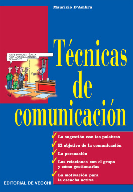 Mauricio DAmbra - Técnicas de comunicación