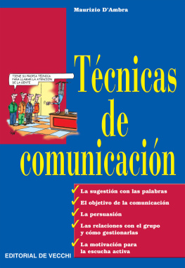 Mauricio DAmbra Técnicas de comunicación