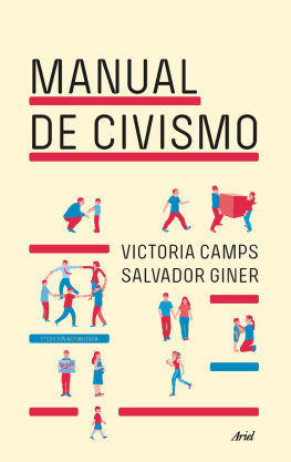 Salvador Giner Manual de Civismo