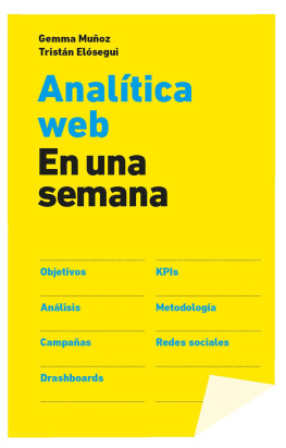 Gemma Muñoz - Analítica Web en una semana