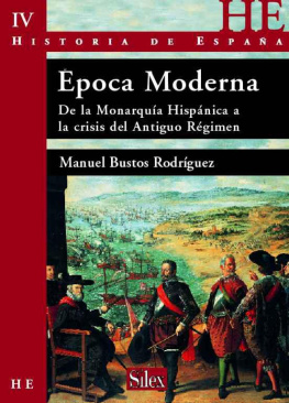 Manuel Bustos Historia de España: Época Moderna