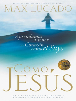 Max Lucado Como Jesús