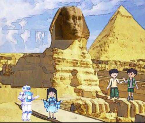 Meki dijo La Esfinge la guardiana de las pirámides y una de las estatuas más - photo 8