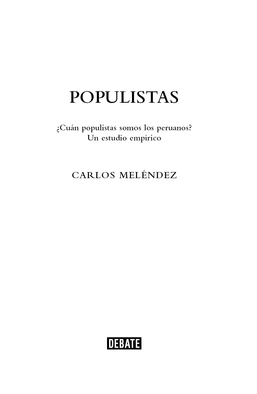 Populistas Cuán populistas somos los peruanos Un estudio empírico - image 3