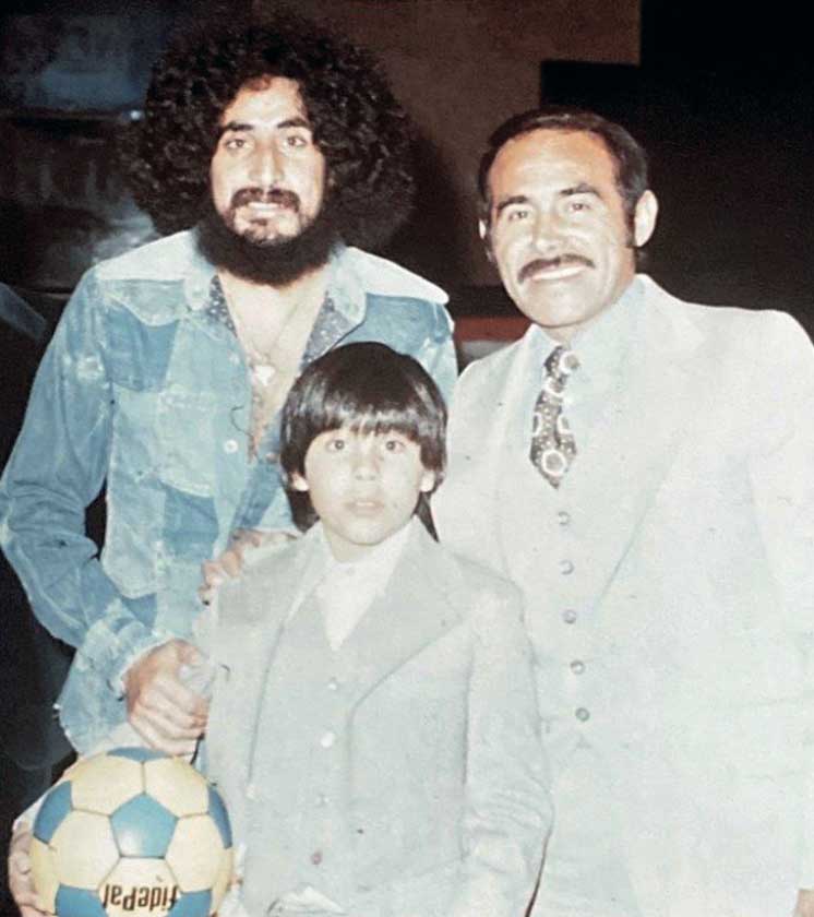 Leonardo Cuéllar con Héctor Suárez y Héctor Suárez Gomís Miguel Marín y - photo 15