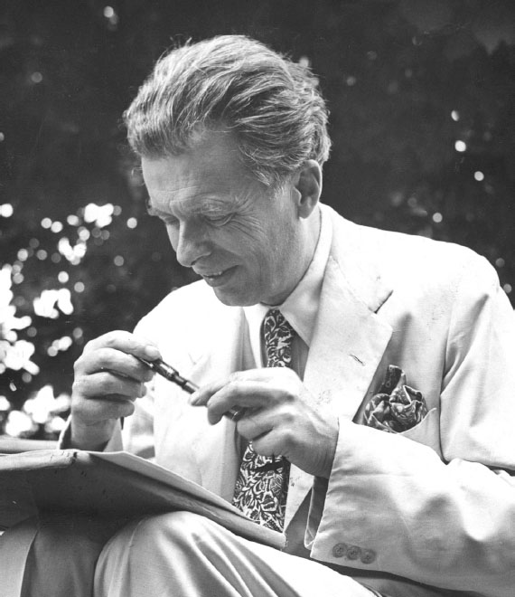 Aldous Huxley 1894-1963 en Siena Italia en 1952 Foto KEYSTONE Pictures - photo 2