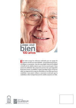 Felipe Larraín Cómo vivir bien 100 años