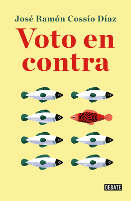 José Ramón Cossío Díaz - Voto en contra
