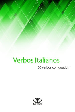 Editorial Karibdis - Verbos italianos: (100 verbos conjugados)