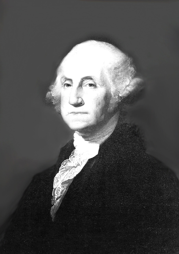 George Washington por Gilbert Stuart 1797 Juventud George Washington nace el - photo 5