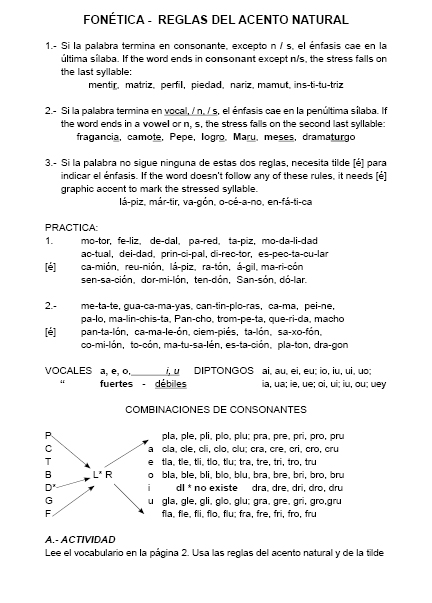 Habla Español Ya CUADERNO DE TRABAJO NIVEL BÁSICO para extranjeros - photo 11