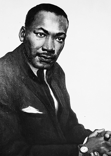 Retrato de Martin Luther King por Betsy Graves Reyneau Una familia de pastores - photo 4