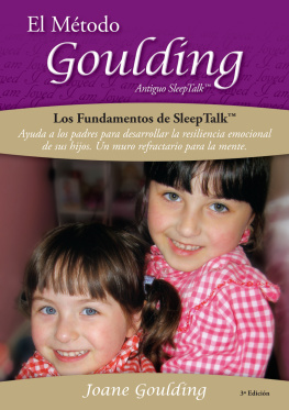 Joane Goulding The Goulding Process: Spanish Edition