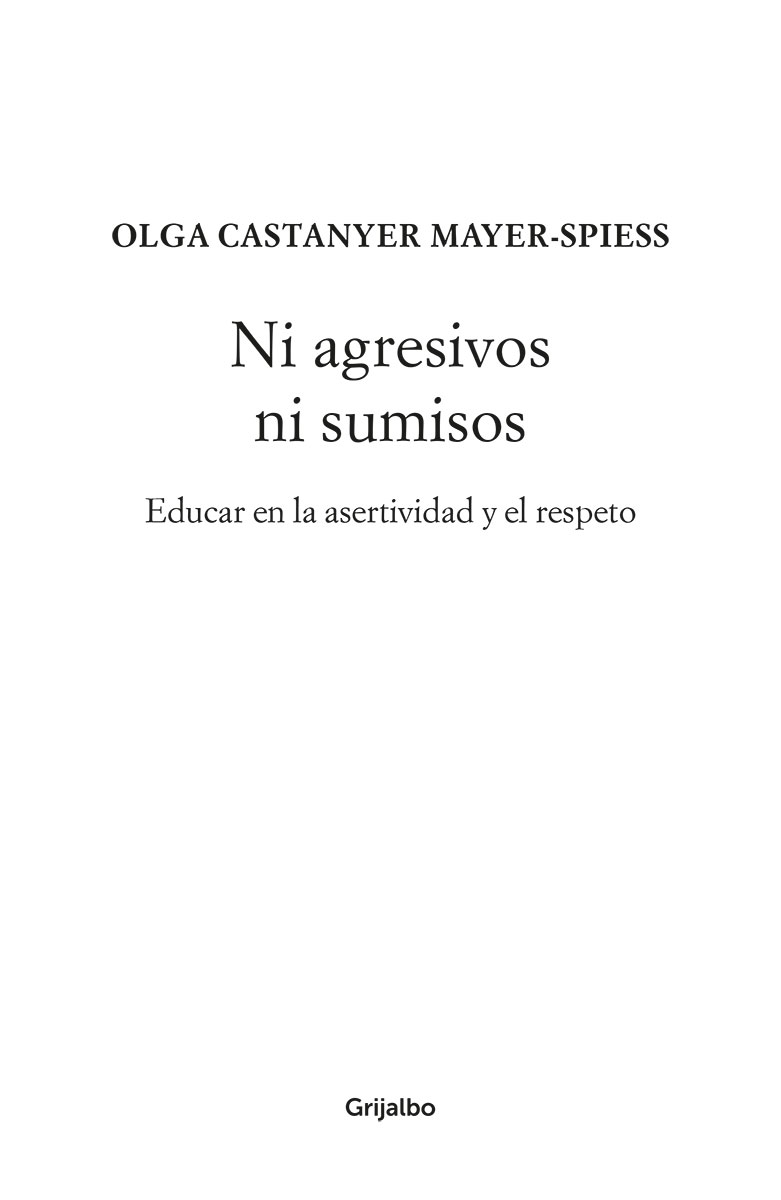 Olga Castanyer Mayer-Spiess es licenciada en Psicología por la Universidad - photo 1