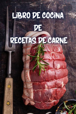 Eduardo Roa Libro de cocina de recetas de carne