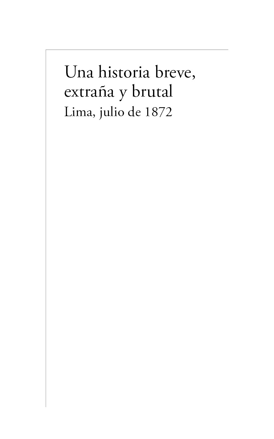 Una historia breve extraña y brutal - image 2