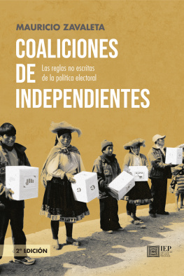 Mauricio Zavaleta - Coaliciones de independientes