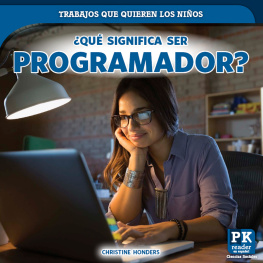 Christine Honders ¿qué Significa Ser Programador? (Whats It Really Like to Be a Coder?)