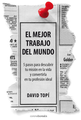 David Topi - El Mejor Trabajo Del Mundo